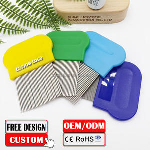 หวีสางเหาทำจากสแตนเลสหวีสางผมหวีสางผมและหวีหมัด - Product Image 2