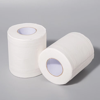 Rouleau de papier toilette jetable matelassé personnalisé, doux, écologique, biodégradable, en pâte de bois vierge, 13,5 g, 2 plis, 110 mm de hauteur, à prix abordable