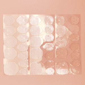 แผ่นเจลติดเล็บใส Clear Water Season ขนาด 61x84 มม. อะคริลิคแบบถอดได้ เจลลี่สำหรับติดเล็บ - Product Image 3