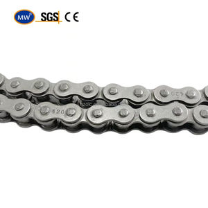 Chaîne de moto flexible et solide <span class=keywords><strong>420</strong></span> Chaîne à rouleaux pour vélos personnalisés - Product Image 2