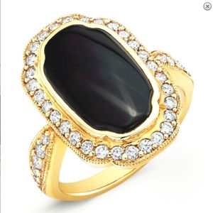 Conjunto de joyas de nácar Anillo de nácar con diamantes <span class=keywords><strong>Significado</strong></span> de nácar blanco - Product Image 3