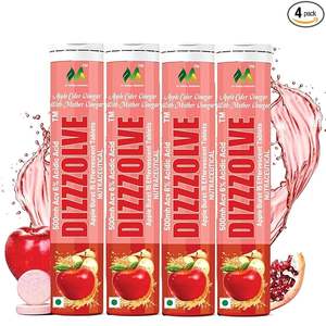 Tabletas efervescentes de sidra de manzana, suplemento diario para el bienestar con extracto de vinagre de sidra de manzana para el apoyo digestivo - Product Image 1