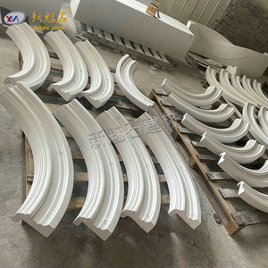 Nuevas molduras Magic Stone Grc de cemento blanco para decoración exterior e interior de villas y hoteles - Product Image 2