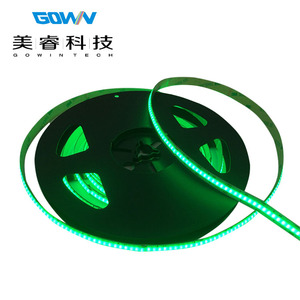 Tira de <span class=keywords><strong>LED</strong></span> Cob RGB de alta densidad de 10MM multicolor DC12V 24V 840led/M controlada por aplicación para PCB - Product Image 2