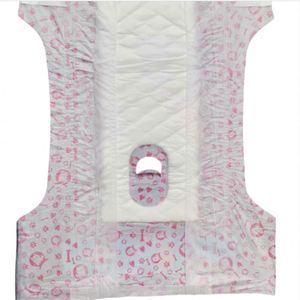 Vente en gros OEM de couches absorbantes réutilisables pour chiots femelles 425x300mm, pour l'apprentissage de la propreté et les tapis de toilette pour chiens - Product Image 3