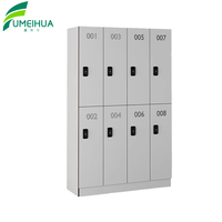 Casier HPL Écologique Assemblé à Prix d'Usine, Armoire Compacte Phénolique Étanche pour Employés avec Serrure à Code