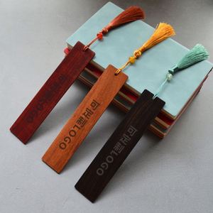 Practical Ancient Style Wooden Promotional <b>Bookmarks</b> Back-to-School Gift for Students Graduation Season Souvenir - Product Image 1