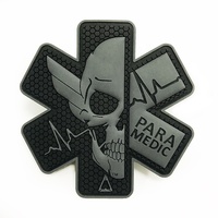 Écussons en PVC et silicone personnalisés avec logo de marque pour chapeaux, avec fermeture auto-agrippante - Écologiques et lavables