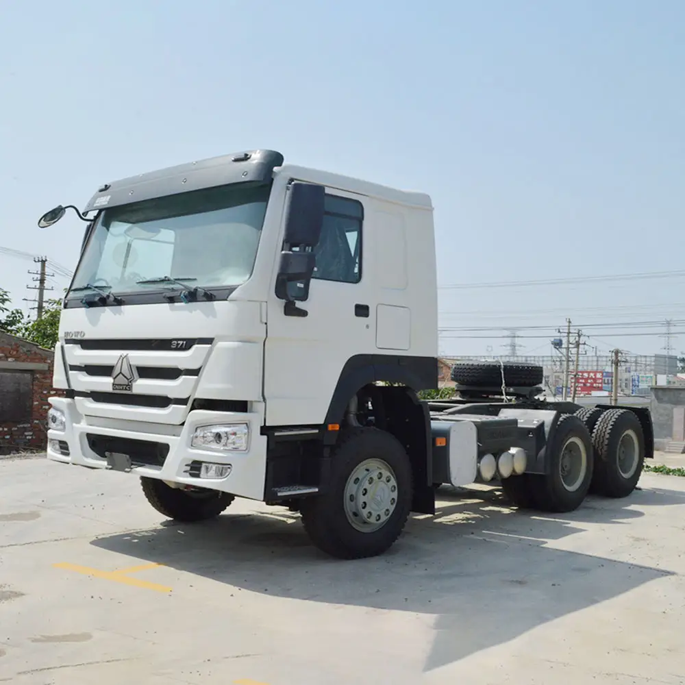 Sinotruck Howo A7 tractor truck 430hp 6x4 used howo tractor truck head for tanzania