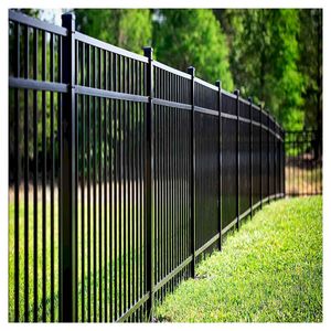 Panneaux de clôture en acier tubulaire personnalisés Prima, imperméables, <span class=keywords><strong>pour</strong></span> jardin extérieur, en acier galvanisé, avec <span class=keywords><strong>lames</strong></span> verticales, <span class=keywords><strong>portail</strong></span> de clôture - Product Image 1