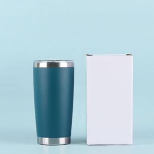 Vaso Térmico Verde Oliva de 20 oz, Acero Inoxidable, Aislamiento de Doble Pared, Recubrimiento en Polvo Mate, Resistente a Derrames, ASM25 - Product Image 5