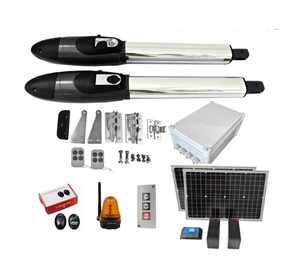<span class=keywords><strong>Operatore</strong></span> Automatico per Cancelli a Doppia Anta Lineari per Villa Moderna, DC24V 500KG*2, Apri Cancello a Battente con Sistema a Pannello Solare Opzionale - Product Image 2