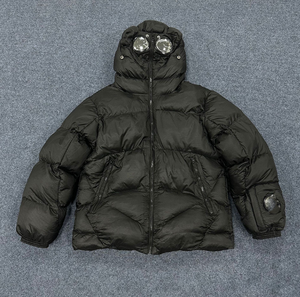 Chaqueta Deportiva Gruesa para Hombre, Chaqueta de Invierno con Cuello Alto y Cremallera, Chaqueta de Algodón con Insignia de Lente, Adecuada para Montañismo - Product Image 5