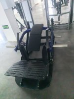 Machine à fessiers à charge libre en acier, ergonomique, pour exercices assis, avec système de sécurité, pour fessiers et ischio-jambiers, usage commercial en salle de sport