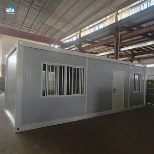 Edificio Prefabbricato Modulare <span class=keywords><strong>da</strong></span> 20, 30, 40 Pollici con Pannelli Sandwich per Uffici - Product Image 1