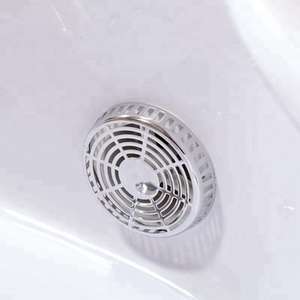 NEUX <span class=keywords><strong>Bain</strong></span> à remous moderne rectangulaire mini intérieur avec drain, capacité de 115 L, combo massage à air et à remous - Product Image 6