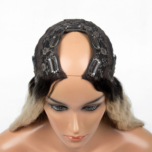Peluca Humana Personalizada de Alta Calidad con Encaje Frontal, Cabello Virgen Balayage con Raíz Oscura y Rubio Platino, HD Pequeña Sin Pegamento, de Qingdao Yuanzhen - Product Image 4