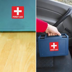 Autocollant de signe de premiers secours réfléchissant matière plastique vinyle résistant à l'eau et à <span class=keywords><strong>la</strong></span> poussière pour usage domestique à l'hôpital - Product Image 2