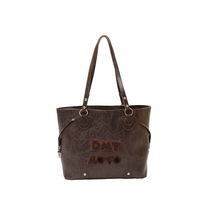 Sac à bandoulière de grande capacité, couleur unie, style ethnique, décontracté, minimaliste, mignon, subtilement luxueux, pratique pour les trajets quotidiens