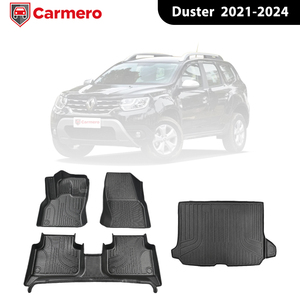 Tapis de sol de voiture en TPE de haute qualité, très vendus, inodores, toutes saisons, écologiques pour Renault <span class=keywords><strong>Duster</strong></span> 2021-2024 - Product Image 1