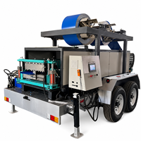 Machine de formage à rouleaux industrielle renforcée et portable pour métaux lourds, certification internationale