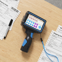 Imprimante jet d'encre portable de haute qualité pour le marquage de dates et de numéros de lots, machine à jet d'encre manuelle à vendre