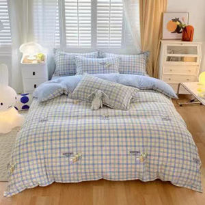 Juego de Ropa de Cama de Lujo de Cuatro Piezas en Oferta, Disponible en Varios Colores, Tela de Piel de Durazno, Forro de Sarga - Product Image 3