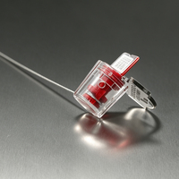 Sceau de sécurité CH601 pour compteur, avec fil en spirale en acier inoxydable galvanisé, pour la scellure des compteurs utilitaires