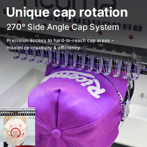 <strong>Ricoma</strong> Marquee 1501 <strong>Commercial</strong> Grade <strong>Embroidery</strong> <strong>Machine</strong>, 14.2"x19.7" <strong>Embroidery</strong> Area, 15-Needle, 10.1" Touchscreen, 1200SPM - Product Image 4