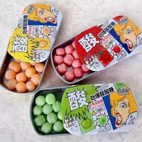 Hot Selling Halal Certified Hard Candy Pressed Sweet Sour Fruity Flavor Multi-Colored Sugar in Bulk Wholesale OEM