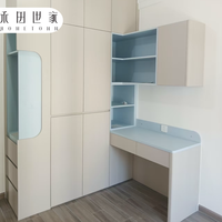 Armoires intégrées de haute qualité aux designs les plus récents, armoires de luxe pour chambre à coucher, meubles de chambre à coucher de haute qualité pour appartement