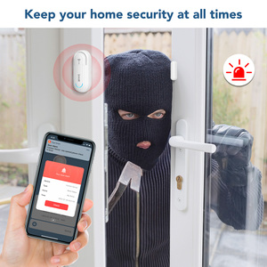 Daytech tuya không dây thông minh cửa và cửa sổ cảm biến báo động 4 nhiều chế độ làm việc và điều chỉnh âm lượng thấp pin nhắc nhở - Product Image 3