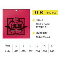 OEM Stringed Musical Instruments Accessoires Factory Wholesale Price 6 Steel Electric Guitar Strings