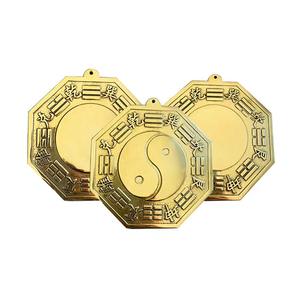 Cuivre Tai Chi Huit Diagrammes Miroir Élégant Feng Shui Décoration de La Maison Article - Product Image 3