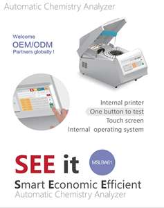 Analyseur de chimie automatique économique intelligent Mini analyseur de biochimie entièrement automatique - Product Image 2