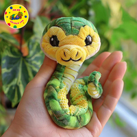 Nuevo diseño, muñeco de serpiente de simulación, muñeco de peluche, muñeco de Pitón, muñeco de serpiente pequeña, serpiente grande del zodiaco