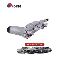 Boîtier de filtre à huile POSSR 68105583AF, boîtier de refroidisseur d'huile pour Dodge Jeep 3.6 68105583AA 68105583AB