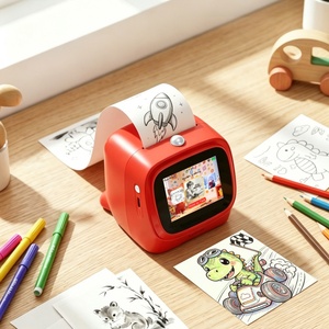 AI Smart Voice Sticker Thermal <b>Printer</b> with Display Screen Portable <b>Inkless</b> Label Maker Mini DIY for Home School Office GiftsQ19 - Product Image 4