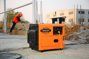 Générateur silencieux portable de haute qualité 5kw 5kva 5kw 7kw 7.5kva 8kw - Product Image 5