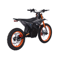 Motor Listrik CE BSCI Pabrik Langsung 72V 2000W Brushless QS IPX6 3-Kecepatan Zero Start Rantai 420 OEM Sepeda Motor Trail Listrik Dewasa