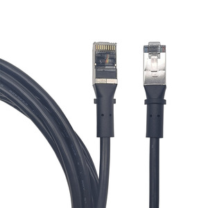 สายเคเบิลอะแดปเตอร์แปลงสัญญาณแบบ RJ45 เป็น DB9 สำหรับตู้ PLC อุตสาหกรรม ติดตั้งแบบคงที่  พร้อมปลอกหุ้ม PVC  แบบ OEM - Product Image 3