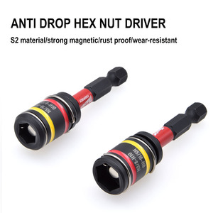Adaptador de Doble Cabeza Reversible para Brocas Hexagonales Métricas H10, Broca Hexagonal 2 en 1, Magnética, Acero S2, Varilla de Conexión de 58/100/150/200 mm - Product Image 6