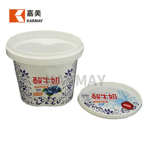 Seau à glace en plastique à faible coût de 1 litre avec couvercle - Product Image 4