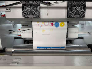 Máy in flexo đồ họa 2 màu và thùng máy in flexo trong máy in mà máy in flexo cuộn để CuộN - Product Image 6