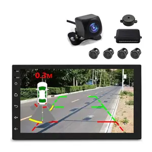 Night Vision Car Parking Sensor Smart Detection Parking System Back Up Camera Android Player Car Reversing Aid