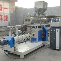 Machine fabrication d'extrudeuse flottante pour aliments de poissons, g, type mouillé, avec deux vis