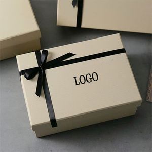 Wholesale Custom Printed logo Cardboard <b>Paper</b> Packaging Box Factory Direct White Rectangle Rigid Gift <b>Boxes</b> for Shoes Bag - Product Image 3
