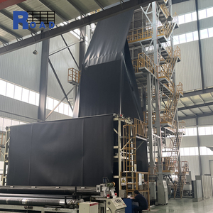 Revestimiento de estanque de Geomembrana amigable con la instalación negra de 0,5mm-2mm, diseño Industrial para pecera, EPDM, PVC, LLDPE, presa de revestimiento de MM-2mm - Product Image 4