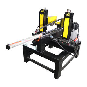 Corte de tablero de madera 350-550mm de ancho Capacidad y 360 uds/hora Sierra industrial de doble extremo de alto rendimiento - Product Image 2