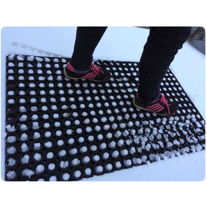 แผ่นยางรองพื้นป้องกันความเหนื่อยล้าแบบทันสมัยพร้อมรูล็อกดีไซน์รูรับแสงขนาดใหญ่สำหรับใช้ในครัว - Product Image 3